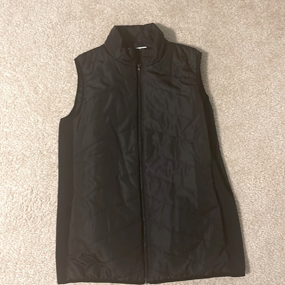 Maternity puffer vest-Large